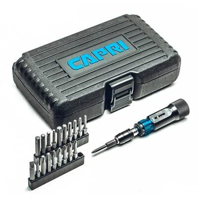 Capri Tools 21075S Certified Torque Limiting Screwdriver Set 1.5 to 6 in-pounds - Image 1 of 4