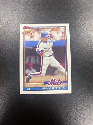1991 Topps Baseball #30 - Gregg Jefferies [Base] New York Mets - Image 1 of 2