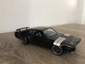 RARE PLYMOUTH GTX MUSCLE CAR BRAND NEW 1:32 SCALE BLACK MODEL BY JADA - Picture 1 of 12