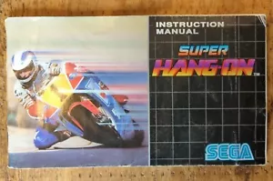 Super Hang-On - Instruction Manual for Sega Mega Drive - MANUAL ONLY - Picture 1 of 14
