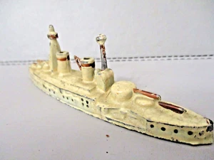 BATEAU DC PLOMB CUIRASSE LONG 130mm JF BF CL HR MARINE GUERRE MILITAIRE - Imagen 1 de 3