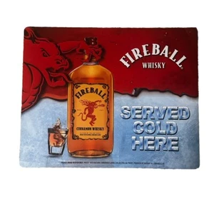 Alfombrilla de goteo Fireball Cinnamon Whisky Barware alfombrilla de ratón 20”x 16” - Imagen 1 de 6