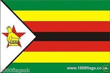 Zimbabwe Flag Vinyl Car Window Sticker 