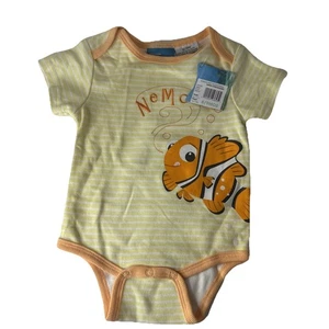 Body Disney Pixar Vintage ~Y2K Nemo Talla 6-9 Meses Nuevo Con Etiquetas - Imagen 1 de 14