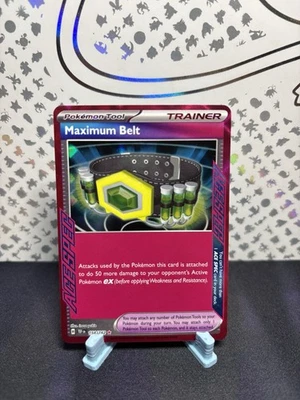 Maximum Belt - 154/162 - SV05: Temporal Forces Holofoil - Image 1 of 2