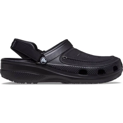 Crocs Men's Yukon Vista LR Clogs – LiteRide Foam, Adjustable Strap, Faux Leather - Image 1 of 4