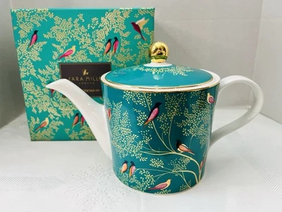 Tetera Portmeirion Sara Miller London Chelsea Collection 2 pintas | Tetera verde... Foto 1 de 4
