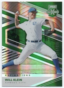 2020 Elite Extra Edition Aspirations Green #142 Will Klein /499 Royals Dodgers - Bild 1 von 1