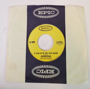 Donovan TO SUSAN ON THE WEST COAST WAITING (ROCK 45) #10434 PLAYS VG+ TO VG++ - Picture 1 of 5