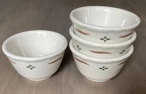 4er Set Vintage MCM 1966 Buffalo China USA Suppen-/Puddingbecher, Restaurantgeschirr - Bild 1 von 3