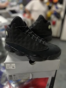 Size 9 - Air Jordan 13 Retro Black Cat - Picture 1 of 9