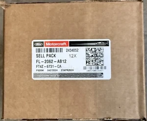 NEW Case of 12 Engine Oil Filter MOTORCRAFT FL-2062AB12 FL2062A free fast ship - Picture 1 of 2