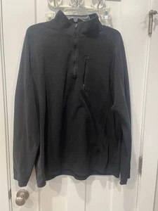 Herren LL Bean weiches Polyester Fleece schwarz Größe XL Tall - Bild 1 von 4