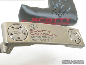 Titleist Scotty Cameron Super Select Newport 2 Putter 35" +Cover LEFT LH NEW - Picture 1 of 5