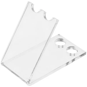 Acryl Make-up Pinsel Aufbewahrung Halter Stift Aufbewahrung Regal Doppelloch Präsentationsregal - Bild 1 von 12