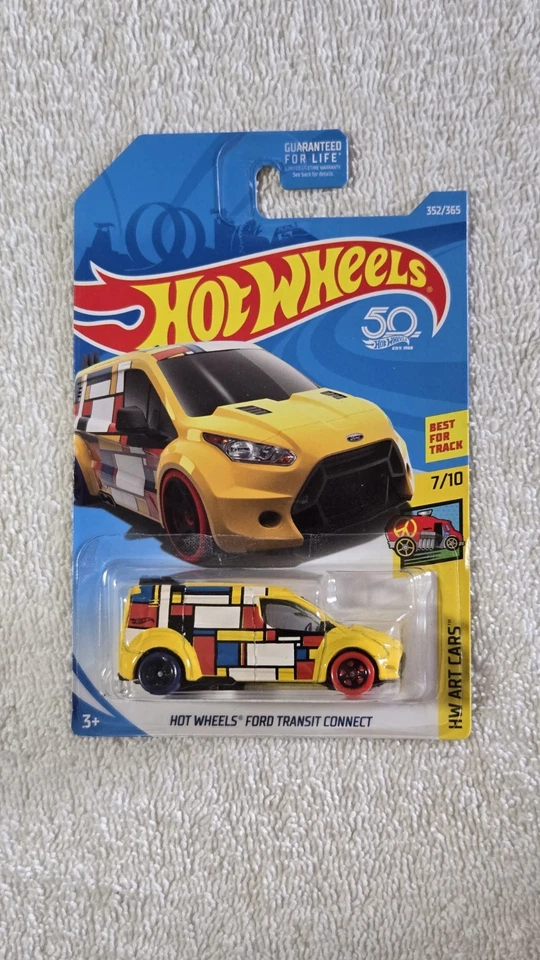 Hot Wheels HW ART CARS HOT WHEELS FORD TRANSIT CONNECT.  Foto 1 de 1