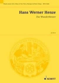 Das Wundertheater Hans Werner Henze Studyscore Soloists, Choir and Orchestra Sch - Image 1 of 4