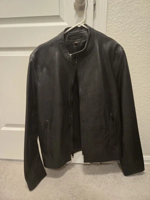 NEW Coach Leather Racer Jacket - Image 1 of 4