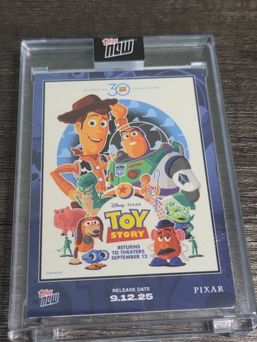2025 Topps Now Disney Toy Story Movie 30th #TS01 Woody Buzz