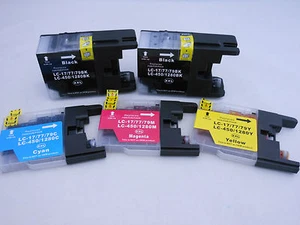 LC79 Black CMY Ink Cartridge for Brother MFC-J6910DW J6710DW J6510DW J5910DW 5PK - Picture 1 of 3