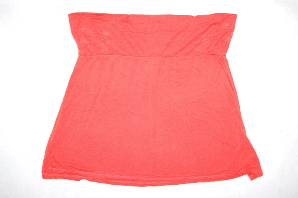 Женщин короткий коралл оранжевый юбка сложить Топ S 4-6 M 8-10 L 12-14 XL 16-18 1 X 2 X 3 X - Изображение 1 из 1