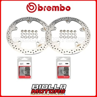 KIT PASTIGLIE + DISCHI BREMBO BMW R 1200 RT 1200 2009 ANTERIORE [SR - Fisso] 2x0 Foto 1 de 4