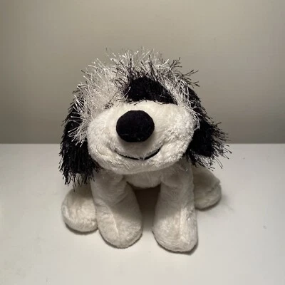 GANZ Webkinz Black and White Cheeky Dog HM192 No Code - Image 1 of 4