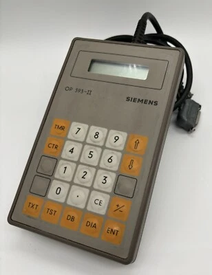 Siemens Op 393-II 6ES5 393-0UA12 Operatore Pannello - Immagine 1 di 4