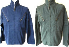 Men's Cotton Jacket Zip Up Light Weight Summer Casual Coat ALPHA Industries