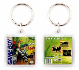 Earth Worm Jim Game Junge Nintendo Schlüsselanhänger Keyring - Picture 1 of 1