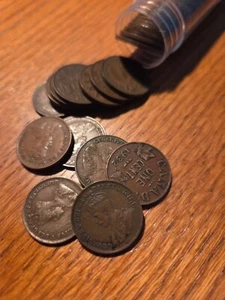 Rollo de centavo pequeño Canadá rey Jorge - circulación media - Imagen 1 de 1