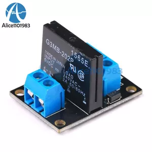 5V DC 1 Channel Solid-State Relay Board Module High/Low Level For Arduino DIY - Picture 1 of 17