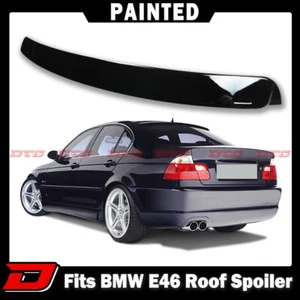 1999-2005 Fits BMW 3-Series E46 2D Coupe A Rear Roof Spoiler ABS Painted #668 - Picture 1 of 4