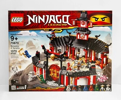 Lego Ninjago Monastery of Spinjitzu 70670 Brand New Sealed - Image 1 of 4