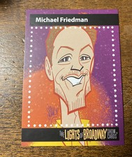 Lights of Broadway Card Michael Friedman Spring 2018