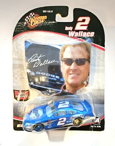 Rusty Wallace #2 NASCAR 2005 Dodge Charger 1:64 Scale DieCast W/Hood Magnet New - Picture 1 of 2
