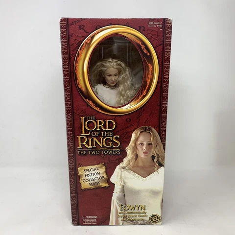 ÉOWYN POSEABLE ACTION  FIGURE DOLL 2002 Toy Biz Lord of the Rings Two Towers Cover