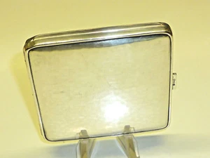 ESTUCHE DE CIGARRILLOS ART DECO ALEMÁN 835 DE COLECCIÓN PLATA (MEDIA LUNA Y CORONA) - RARO - BONITO - Imagen 1 de 7