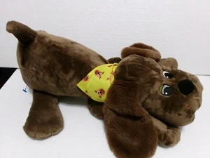 POUND PUPPY Brown Hound Dog 15" Soft Plush Big Floppy Ears 2023 - Picture 1 of 13
