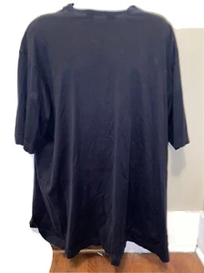 GRAN SASSO T Shirt Crew Neck 2 Or 3XL Black Made In ITALY See Measurements  - Picture 1 of 8
