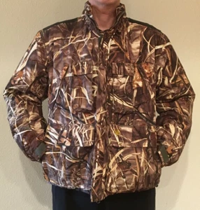 Beretta WATERFOWL MEN'S MEDIUM JACKET WOODLAND CAMO HUNTING SPORTING INSULATED - Picture 1 of 22
