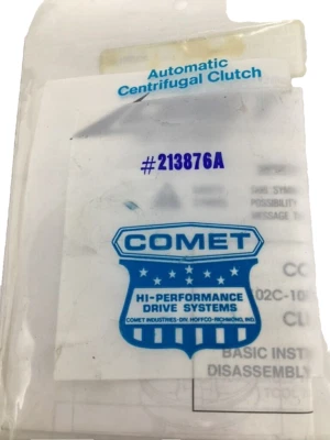 NOS Snowmobile Comet 213876A Belt Spacer Shim Kit 5/16 & 3/8 108C - Image 1 of 4