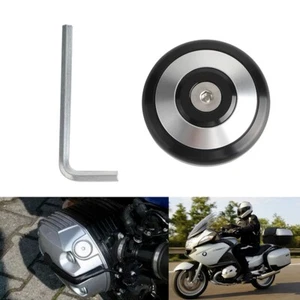 Silver Engine Oil Filter Cup Plug Cover Screw For BMW R1200RT 09-18 Rnine T1200 - Picture 1 of 10