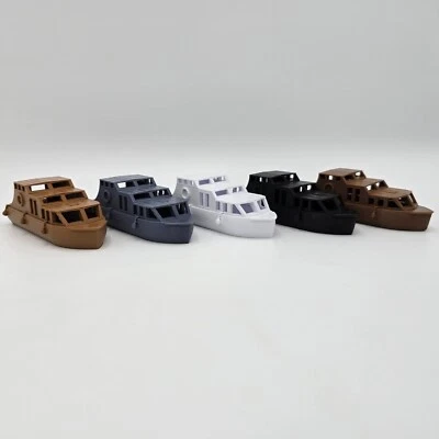 1/76 Scale 24 foot River Cruiser Boat "Various Colours" OO Gauge - Image 1 of 4