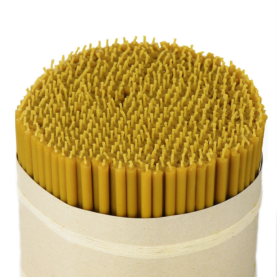 4kg Qualität Bienenwachs Dünne Kerzen Für Zuhause Kirche (ca. 1000 St.) 36261 - Bild 1 von 1