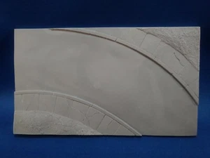 HQ72 Resin Products 1/72 AFV Base #17 Paved Curved Road w/ Sidewalk - Picture 1 of 1