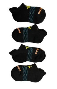 Bombas XS Black Bee Better Ankle Honeycomb Socks Set of 4 Kids Age 4-6 - Picture 1 of 3