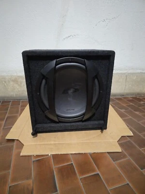ALPINE SUBWOOFER SBE-1244BR BASS REFLEX DA 30CM  - Immagine 1 di 2