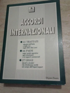 Dimensione Azienda - ACCORDI INTERNAZIONALI - 1994 - Edizioni Dossier - Bild 1 von 1