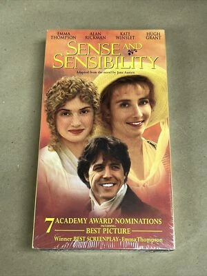 Sense and Sensibility (VHS, 1996) - Image 1 of 2